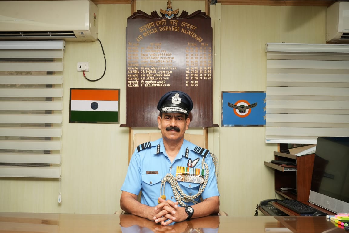 Air Marshal Sanjiv Ghuratia is the New Air Officer-In-Charge Maintenance